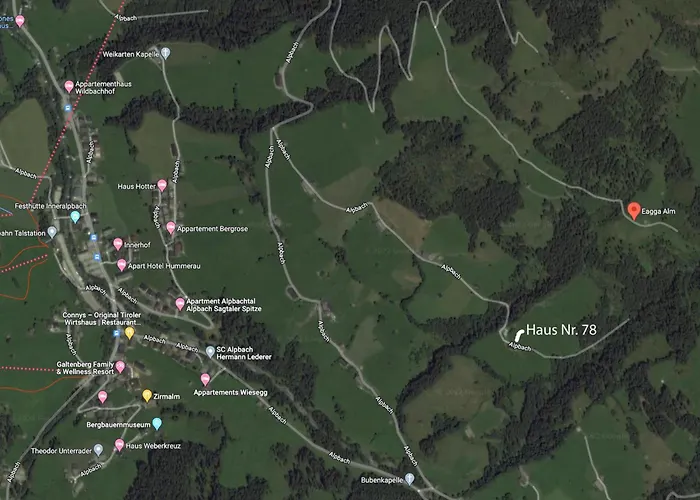 Feriehus Eagga-niederleger Alm